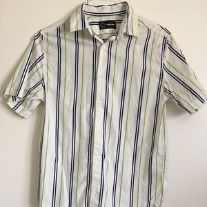 Striped Target Button Down